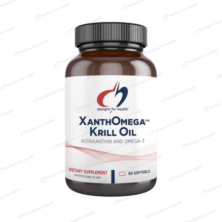XanthOmega™ Krill Oil - 60 Softgels - Designs for Health