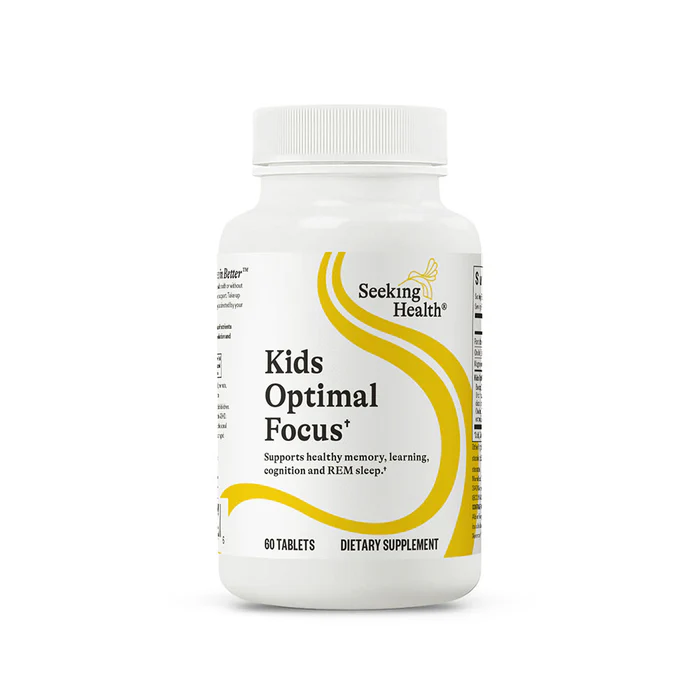 Kids Optimal Focus (60 tablets) - Seeking Health