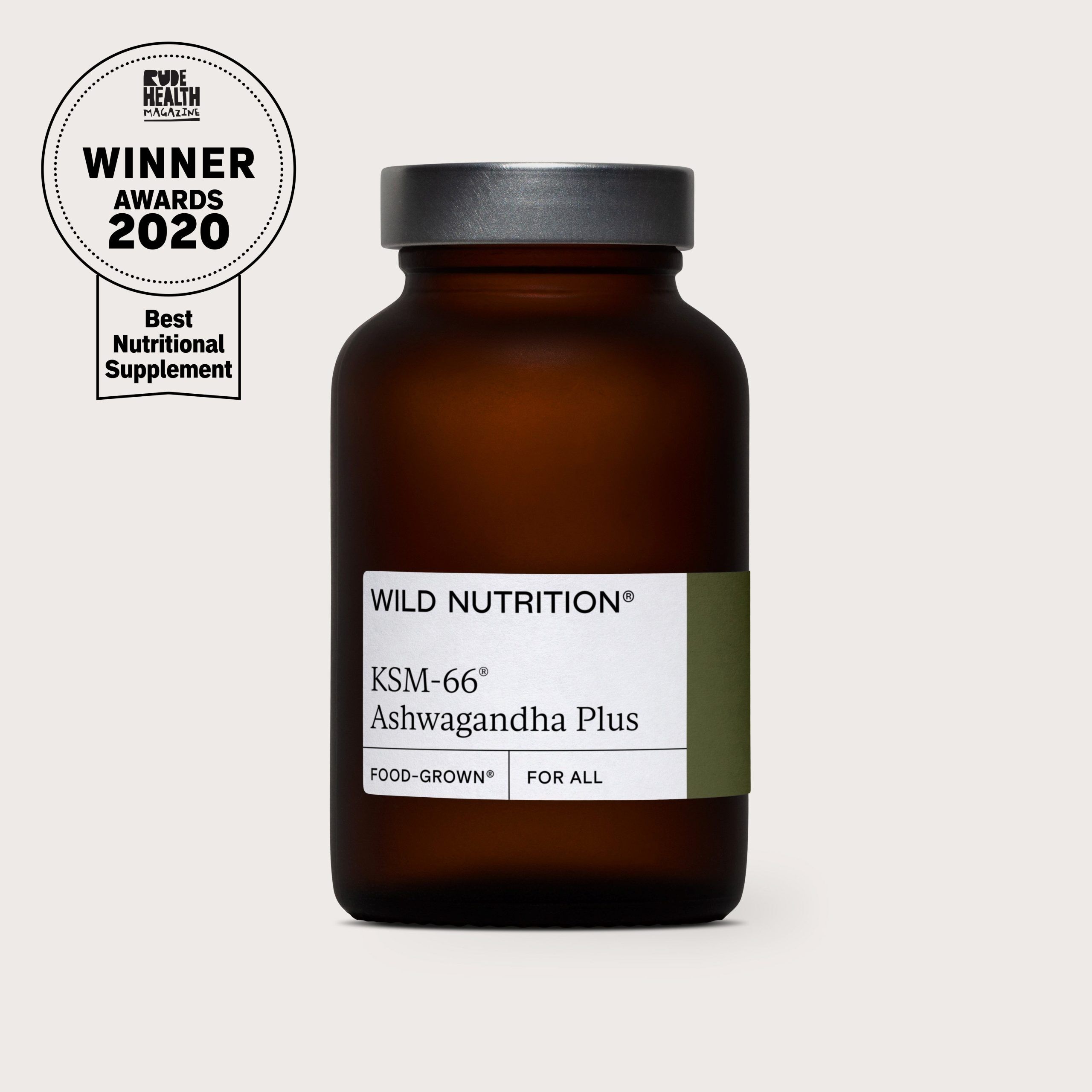 KSM-66 Ashwagandha Plus (60 capsules) - Wild Nutrition