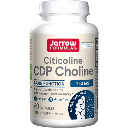 Citicoline, CDP Choline, 250 mg, 60 Capsules - Jarrow Formulas