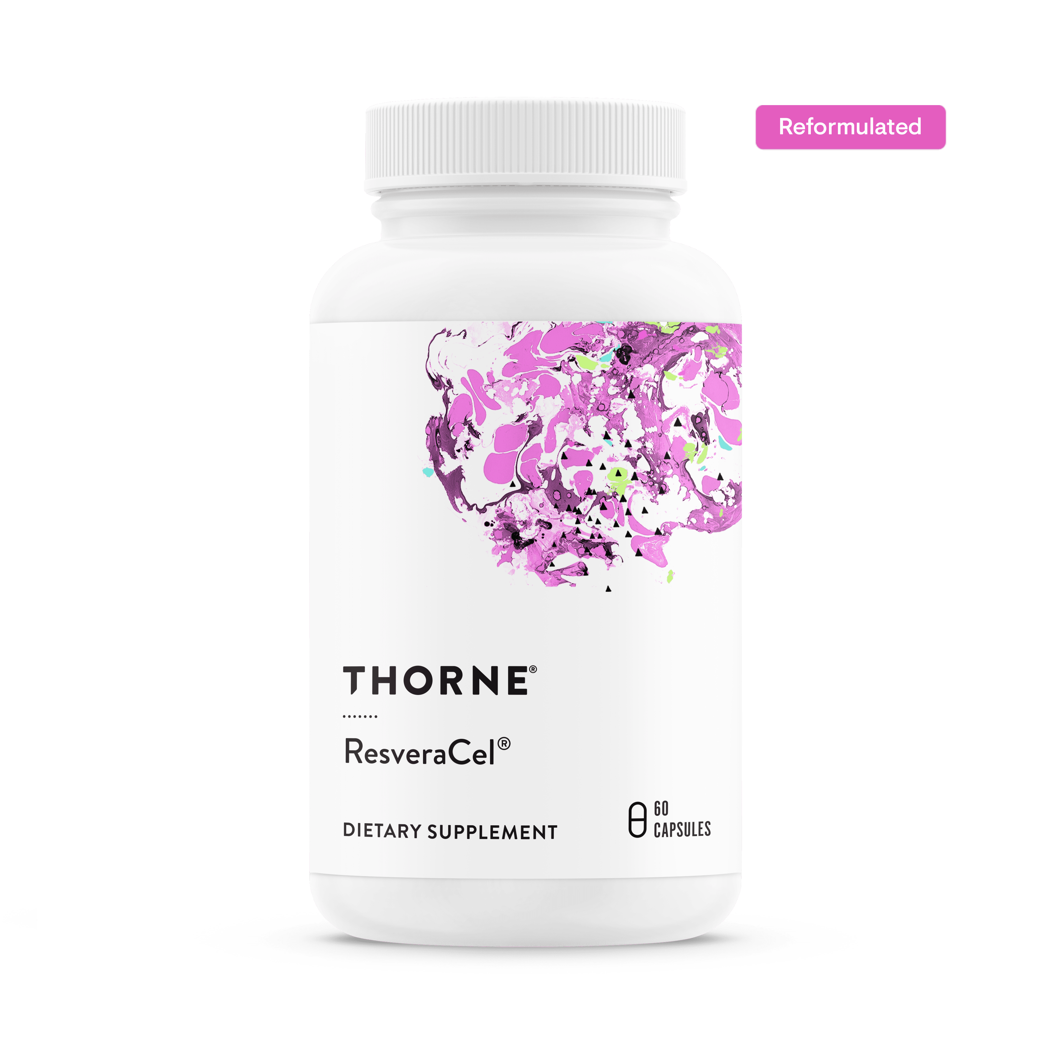 ResveraCel® (Nicotinamide Riboside- Niagen with Resveratrol)  - 60 Veg Caps - Thorne Research