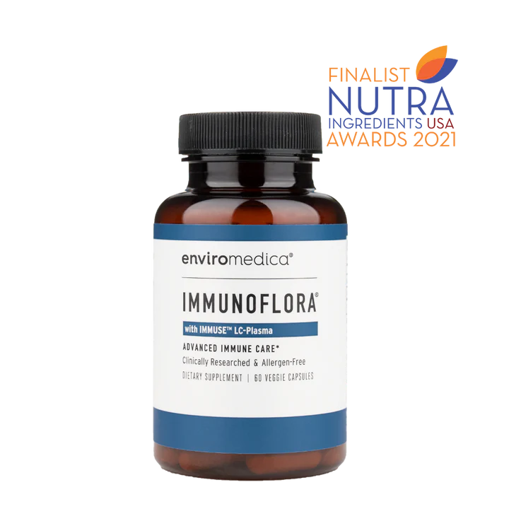 Immunoflora with LC-Plasma - 60 Veg Capsules - Enviromedica - BBE 31/01/2026