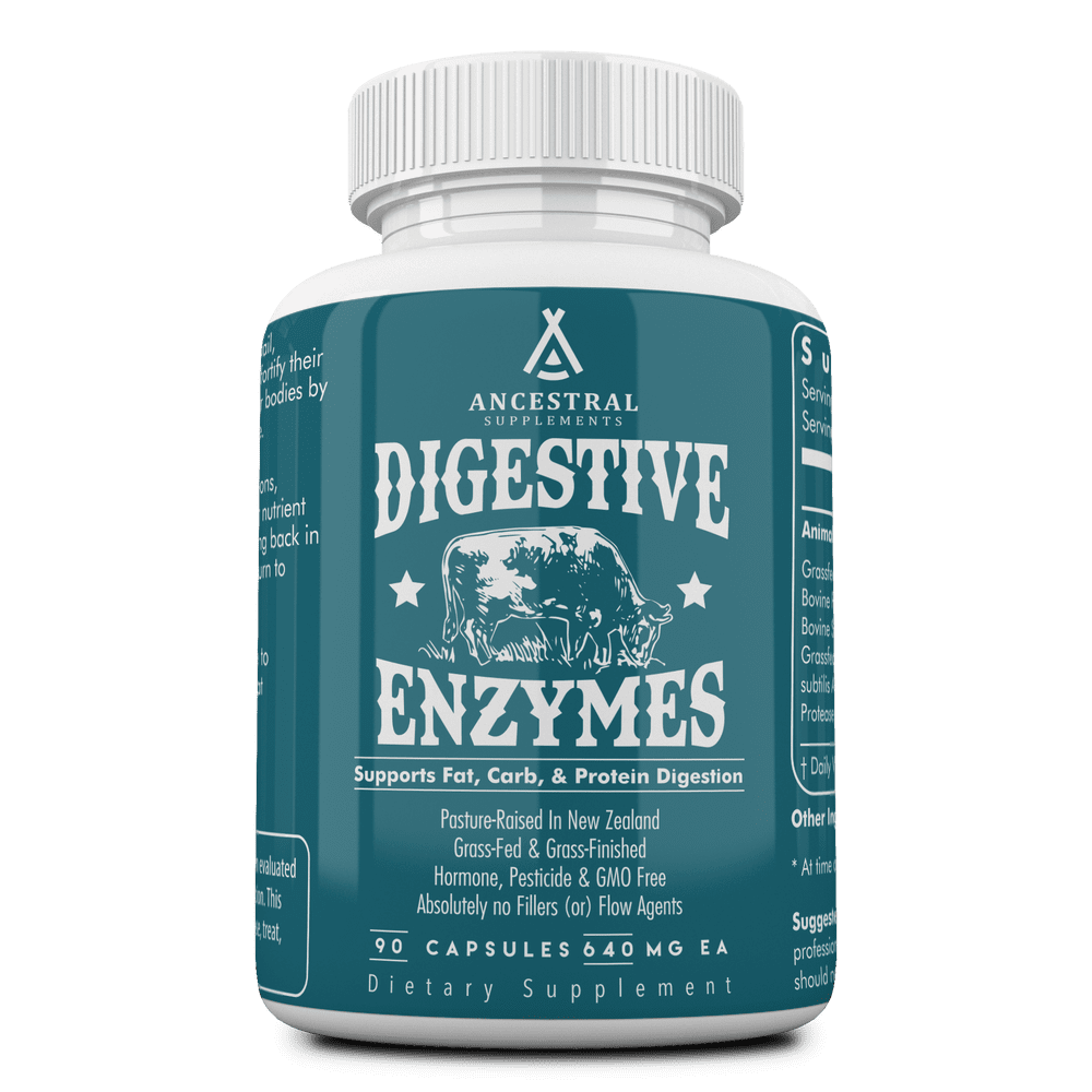 Digestive Enzymes (90 capsules) - Ancestral Supplements