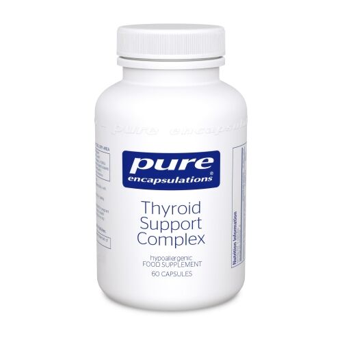Thyroid Support Complex 60 Capsules- Pure Encapsulations