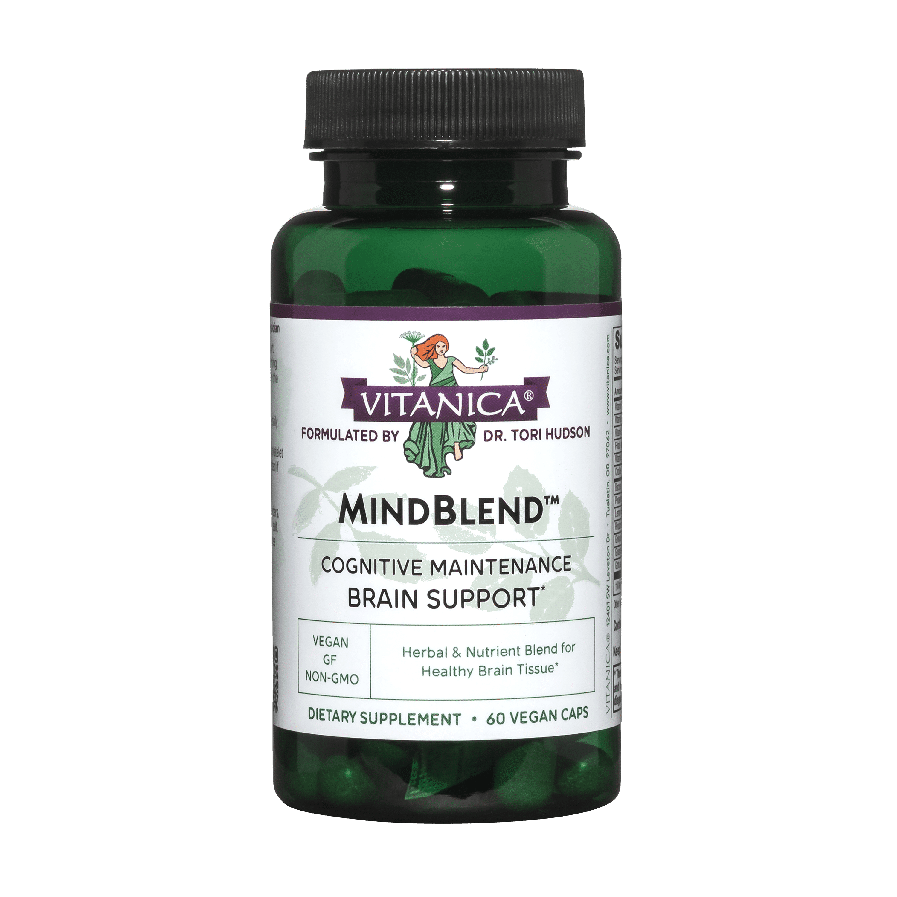 MindBlend Brain Support, 60 Veg Capsules - Vitanica