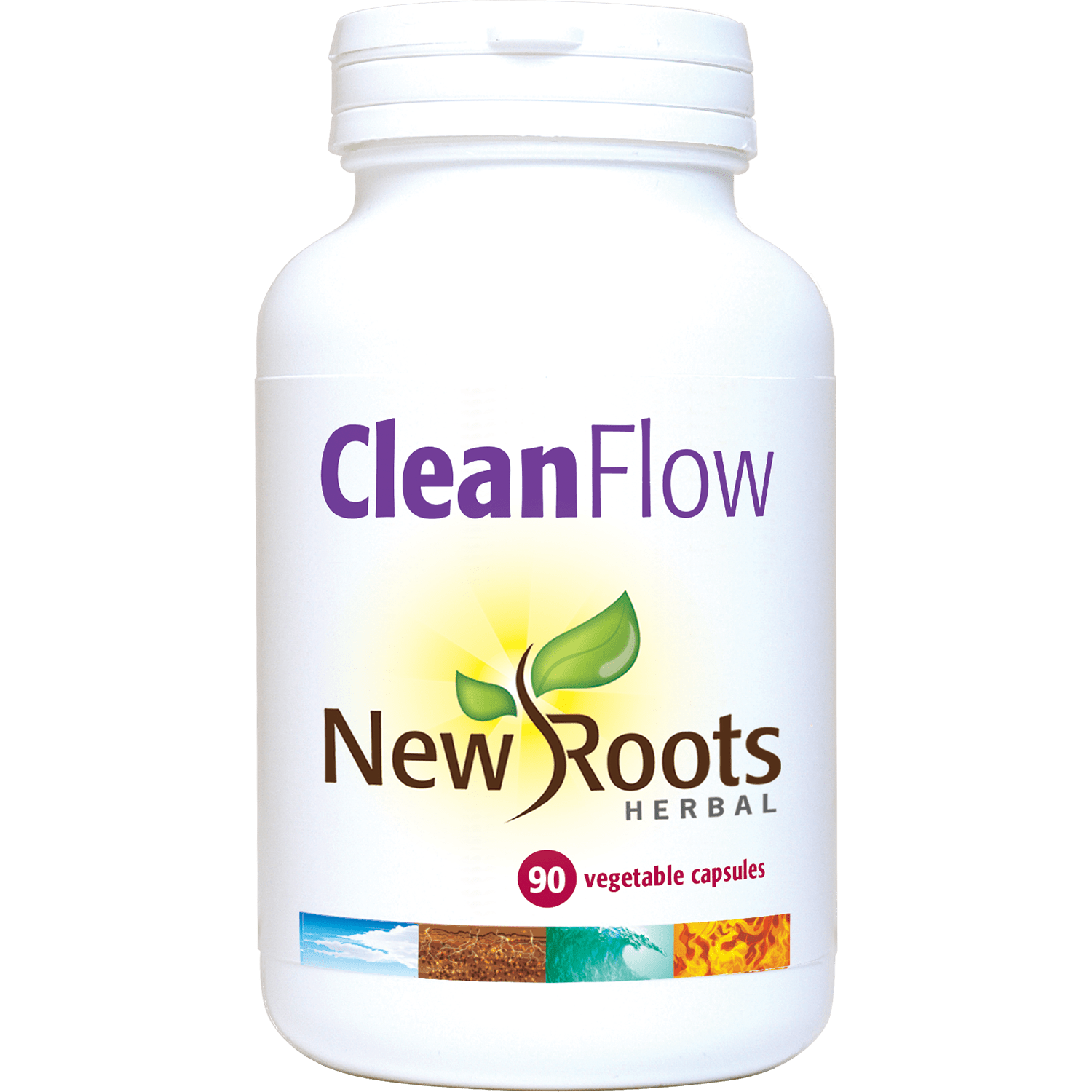 Clean Flow (90 Capsules) - New Roots Herbal