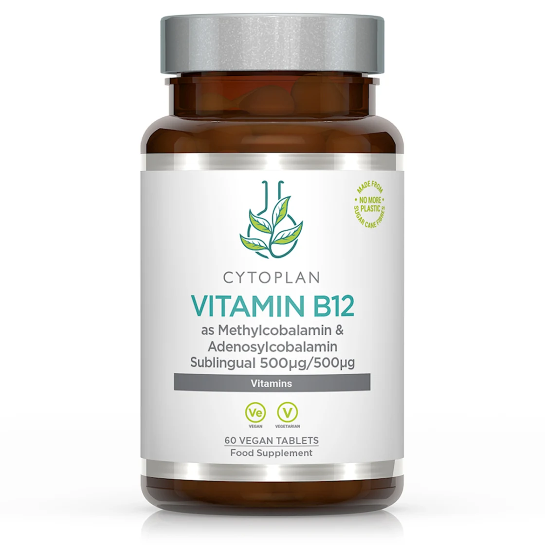 Vitamin B12 sublingual (vegan) - 60 Tablets - Cytoplan