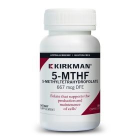 5-MTHF 400mcg, 180 Capsules - Kirkman Laboratories 5-MTHF 400mcg, 180 Capsules - Kirkman Laboratories