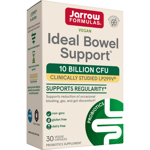 Ideal Bowel Support 299v, 30 Capsules - Jarrow Formulas