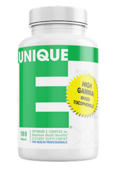 Unique E Tocopherols 180 softgels - A.C. Grace Company