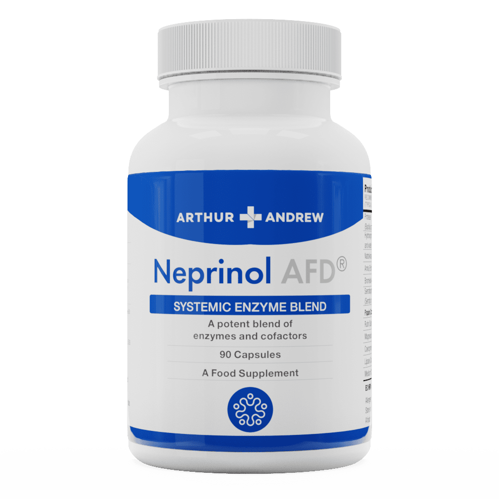 Neprinol AFD (Systemic Enzyme Blend) 90 capsules Arthur Andrew Medical