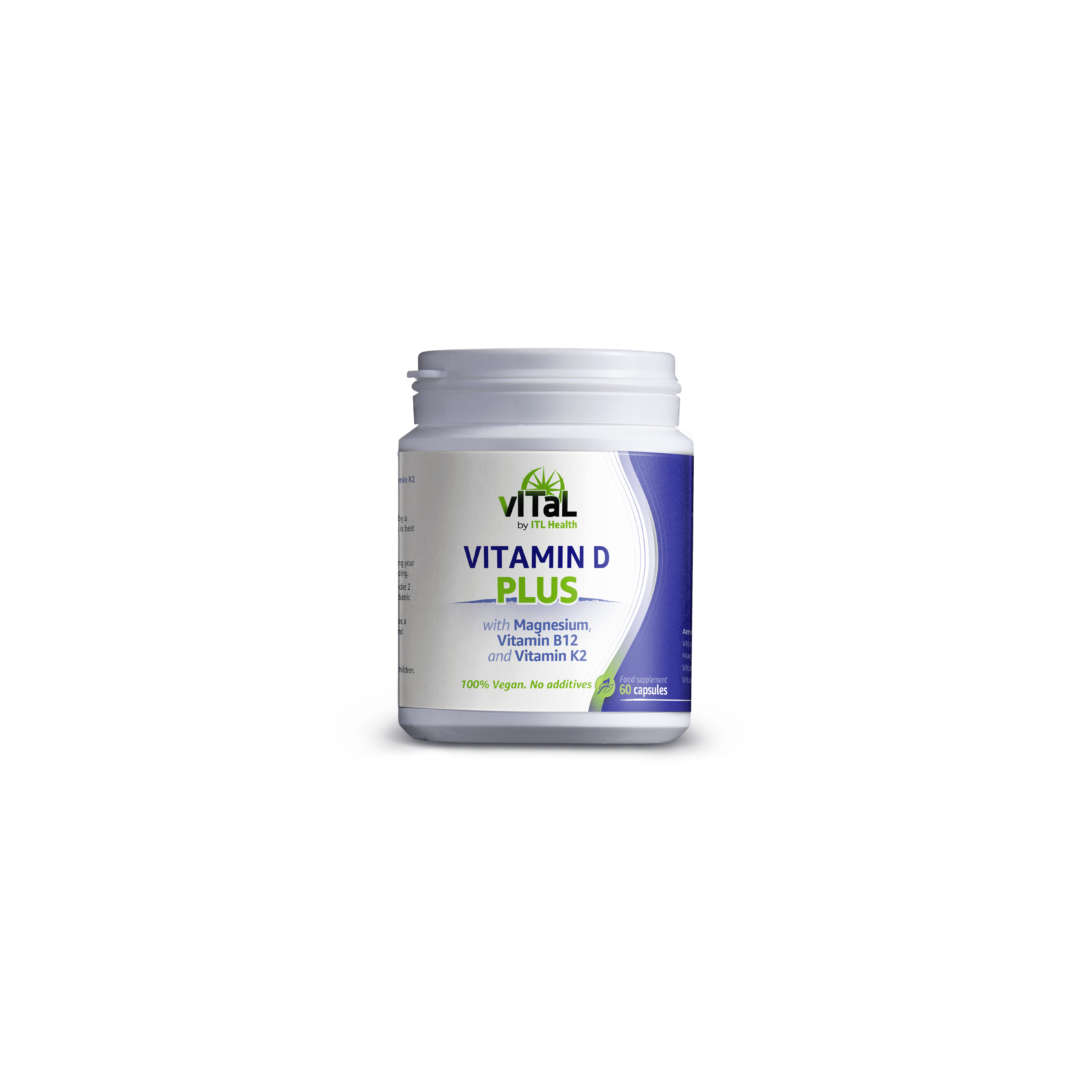 MAG365 VITAL Vitamin D Plus -with Magnesium, Vit B12, Vit K2