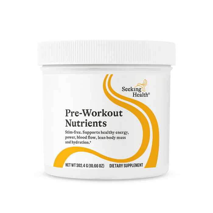 Pre-Workout Nutrients (302.4g) - Seeking Health - BBE 31/12/2025 - Image 2