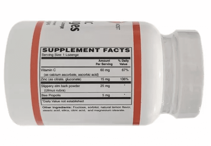 Zinc Lozenges (60 lozenges) - Holistic Health - Image 2