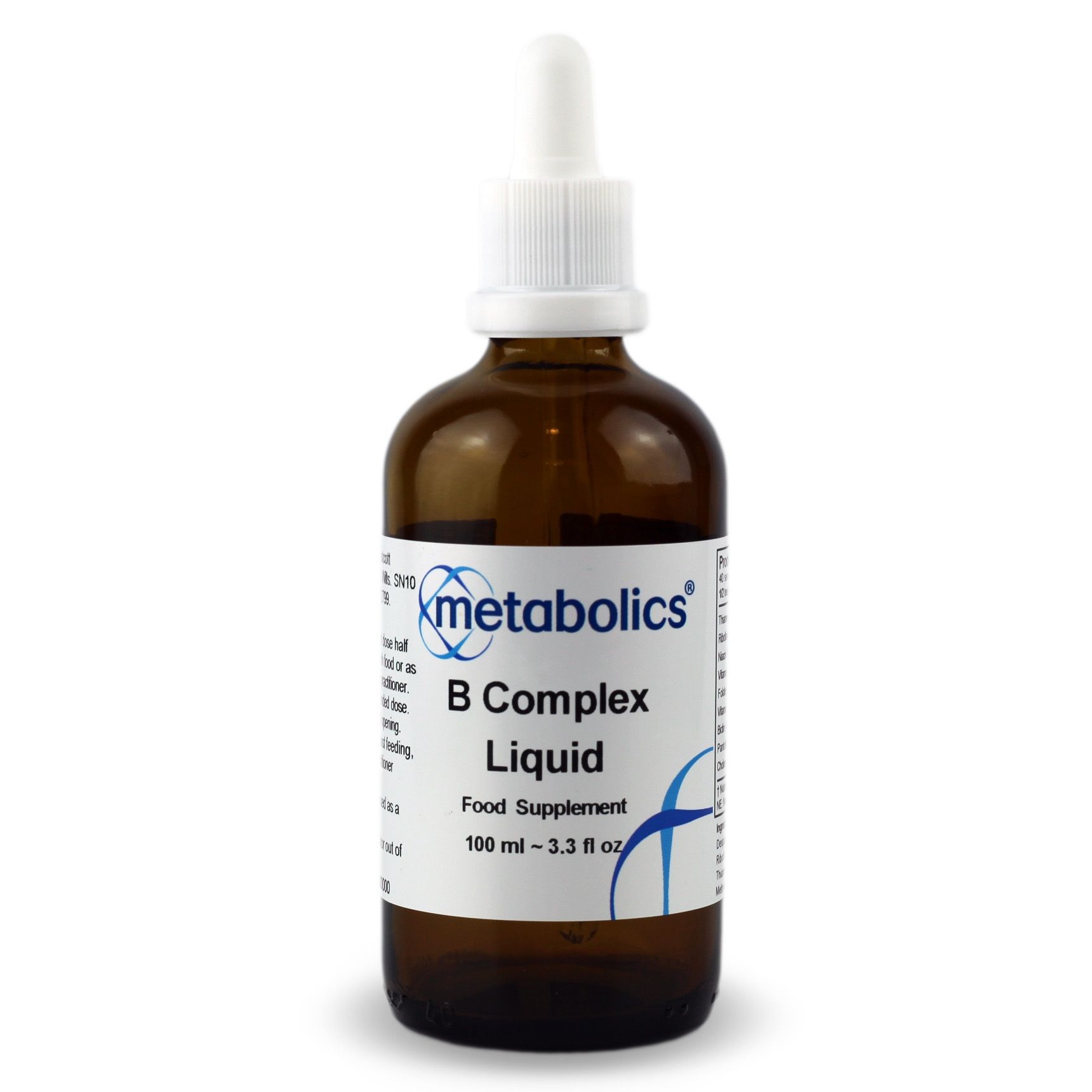 B Complex Liquid 100ml - Metabolics
