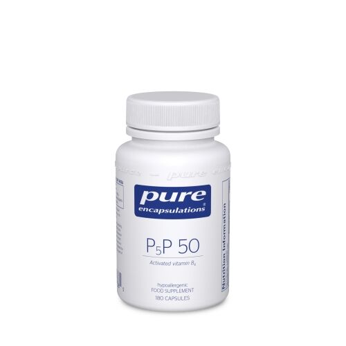 P5P-50 (activated B-6) 180 veg caps - Pure Encapsulations