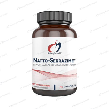Natto-Serrazime (120 Capsules) - Designs for Health