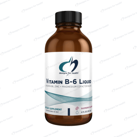 Vitamin B6 Liquid, 4 fl oz (118 ml) Designs for Health