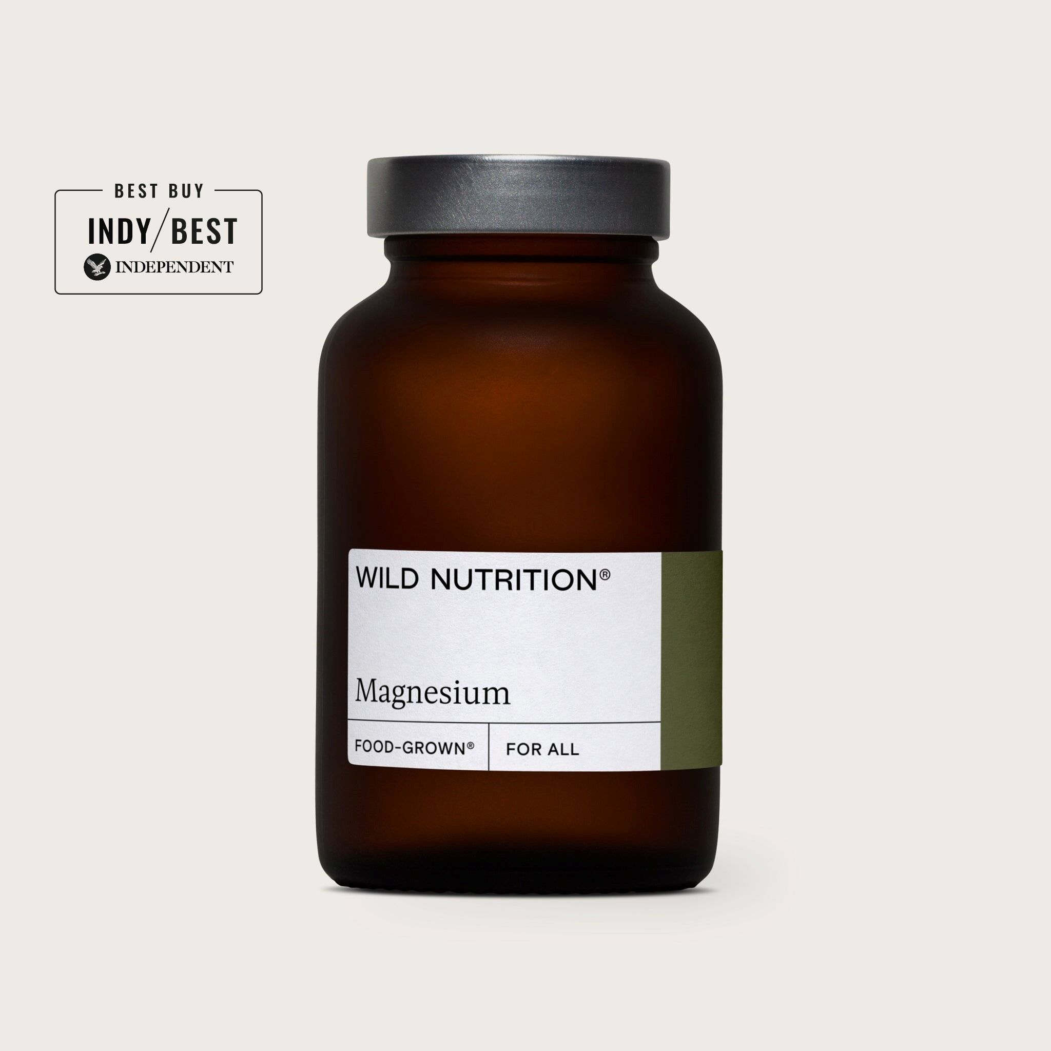 Food-Grown Magnesium (60 capsules) - Wild Nutrition