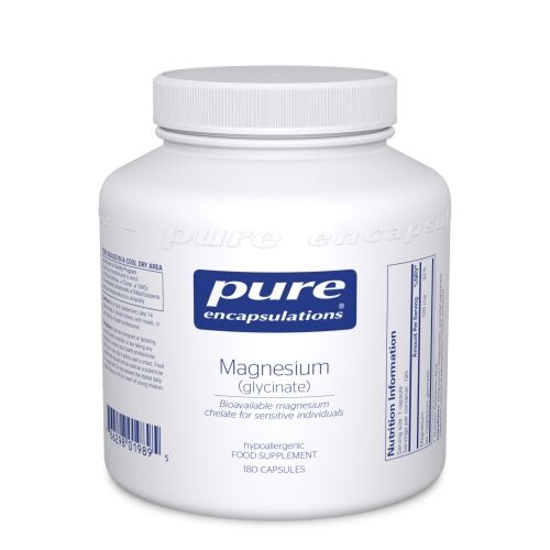 Magnesium (glycinate) 120mg 180 caps - Pure Encapsulations