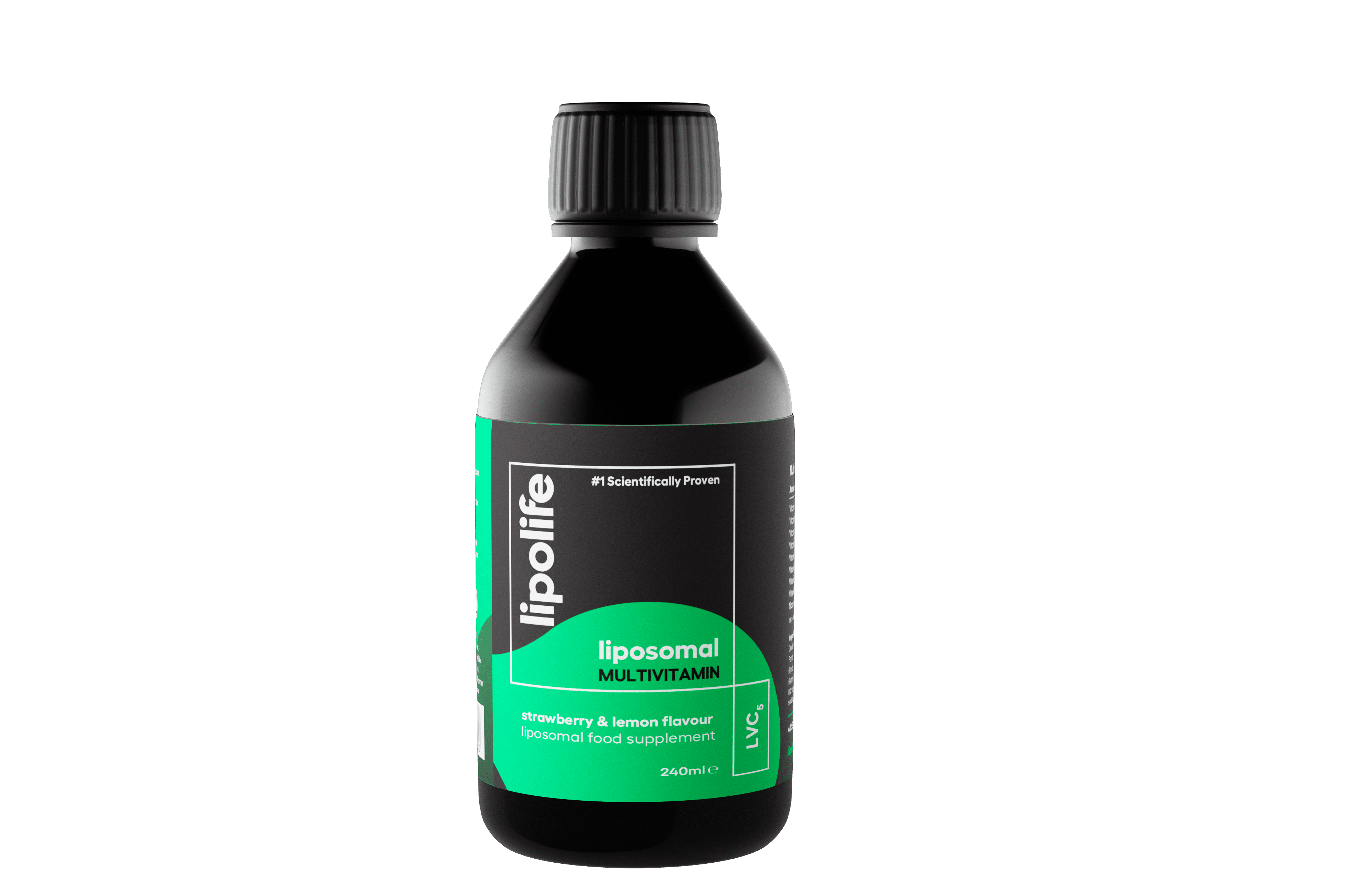 LVC5 - Liposomal Multivitamin - Strawberry & Lemon, 240 ml - lipolife