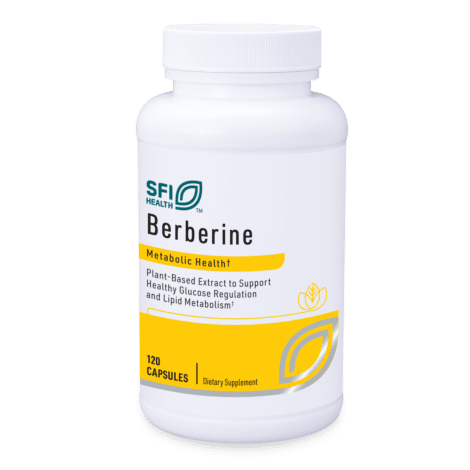 Berberine 500mg, 120 Capsules - SFI Health