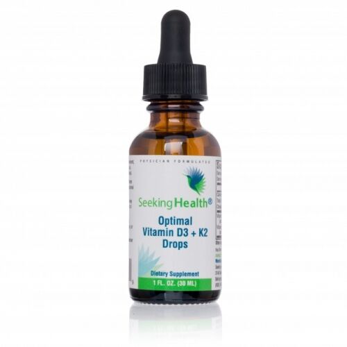 Optimal Vitamin D3 + K2 Drops (30ml) - Seeking Health