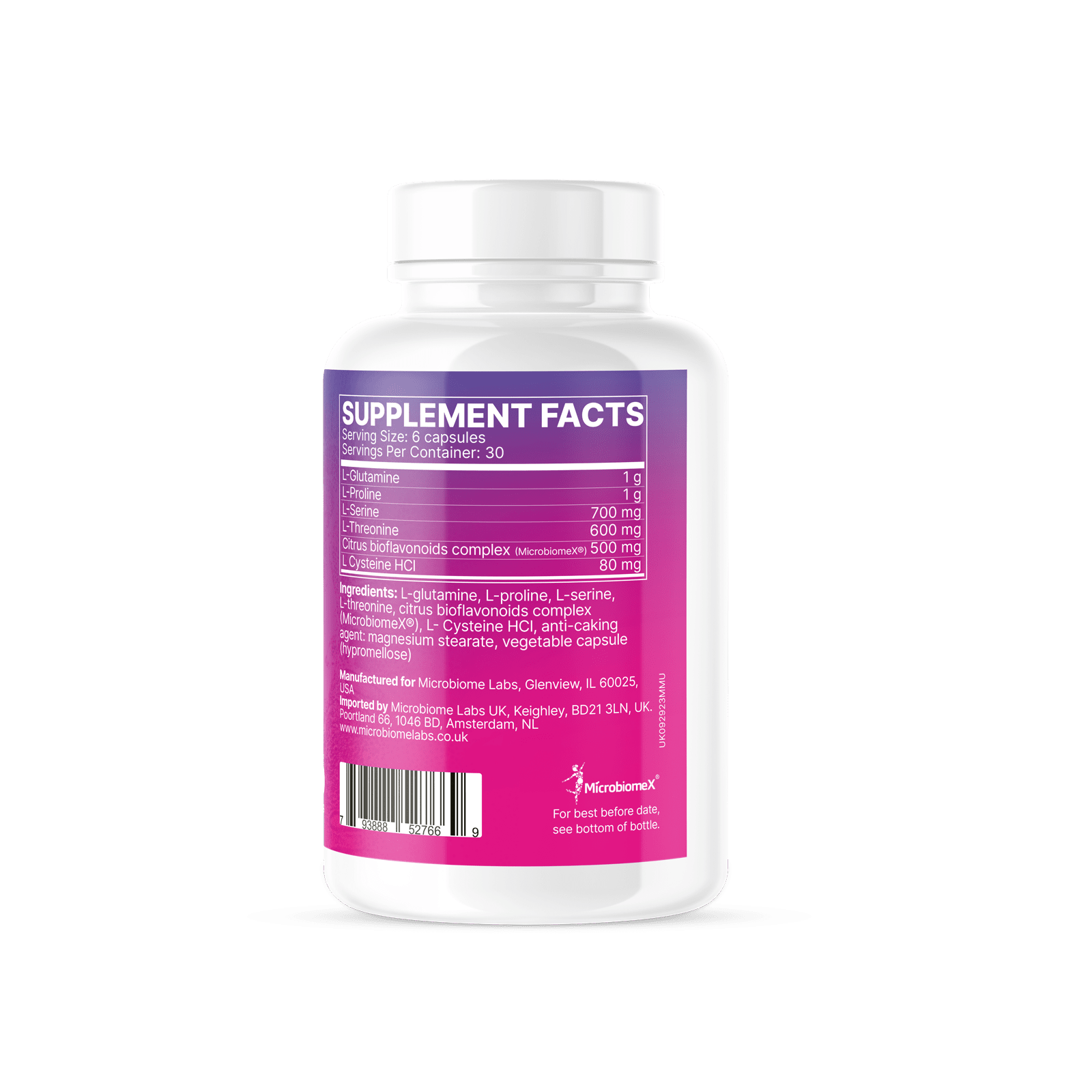 MegaMucosa (180 capsules) - Microbiome Labs - Image 2